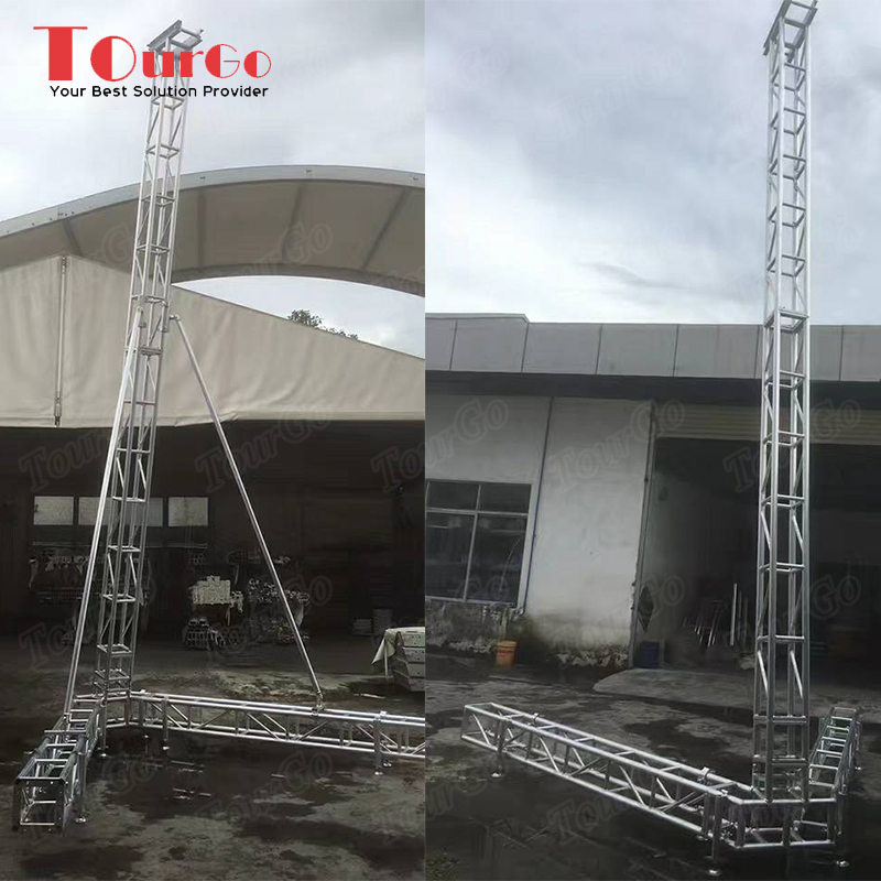 TourGO Line Array Speaker Towers Lift Truss Height 7m Loads 800kg