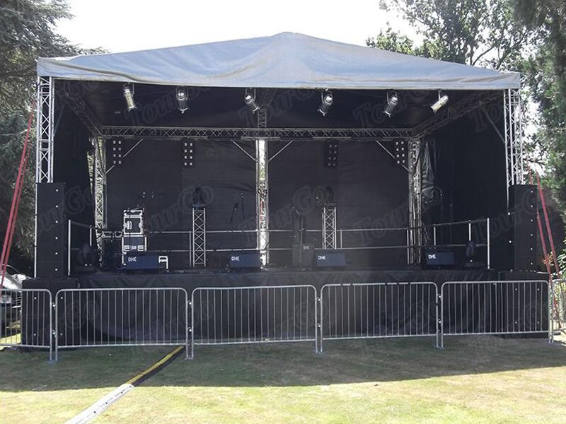 Hot Sale Outdoor Stage Covered Mobile Aluminum Concert Stage For Events