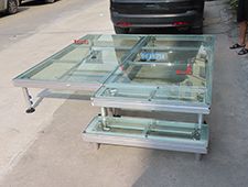 Acrylic Adjustable Aluminum Stage For Exhibition Show