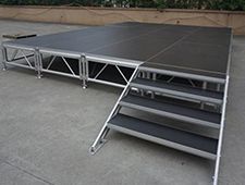 Portable Outdoor Performance Stage Aluminum Stage with Adjustable Support