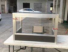 Portable Table Top Interpreter Booth/ Translation Booth For 1 Person