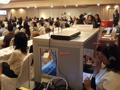 Table Top Interpretation Booth For Conference