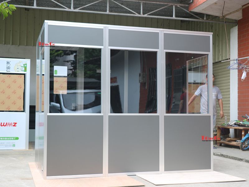 Portable Interpreter Translation Booth For Three Person