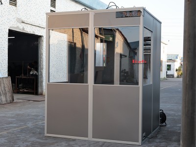 TourGo Conference Soundproof Whisper Simultaneous 2 Person Iso 17651-2 Translation Equipment Interpretation Booth