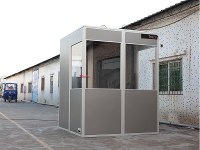 TourGo Conference Soundproof Whisper Simultaneous 2 Person Iso 17651-2 Translation Equipment Interpretation Booth