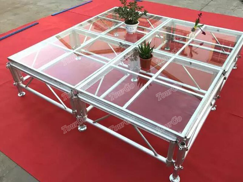 Outdoor Aluminum Acrylic Stage For Wedding Events