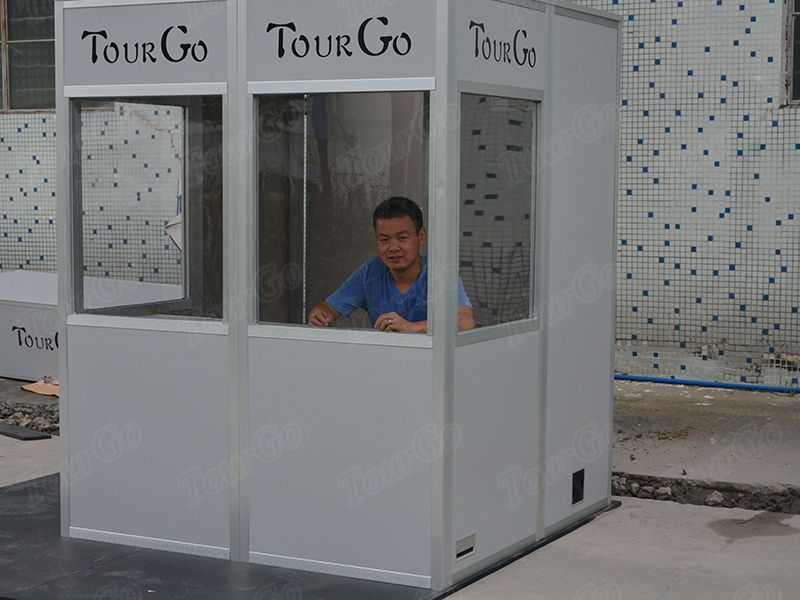 TourGo full size interpreter booth for international conference
