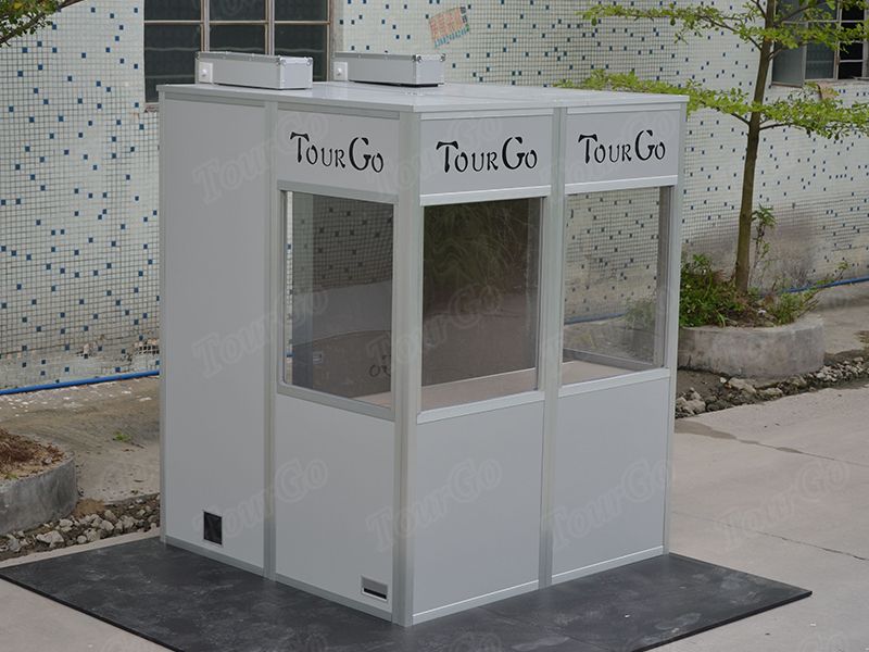 TourGo Portable Tolkencabine for Two Person with ISO 4043 Interpreter Booths