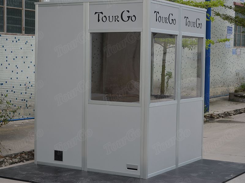 Tourgo cheap price wireless translation system two person interpreting booth for sale