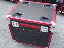 TourGo Red Frame Utility Custom ATA Flight Road Case For Storage