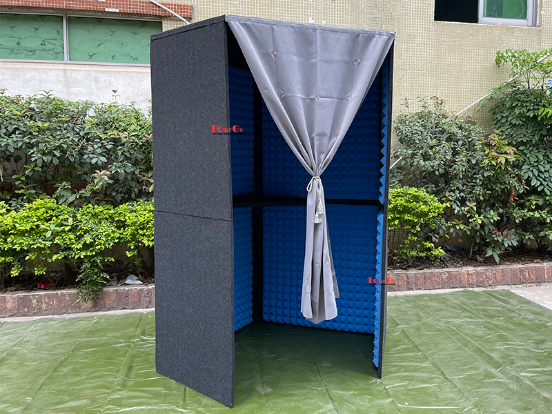 portable sound recording vocal booth box