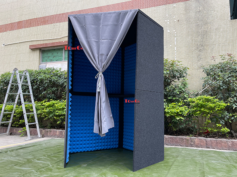 Simple Soundproof Isolation Booth Portable Diy Home Studio Professional Office Sounding Vocals Recording Booth