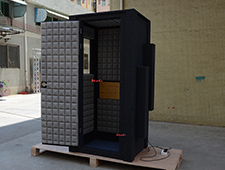 New recording isolation sound vocal studio booth with table