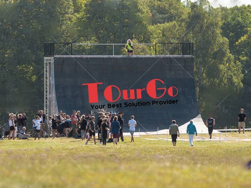 warped wall outdoor