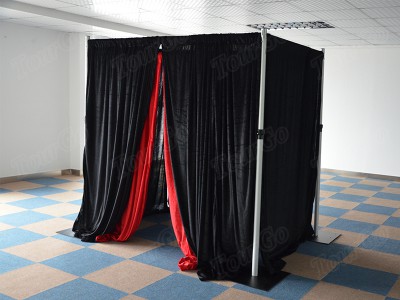 TourGo wedding farbic draping wholesale cheap pipe and drape system for sale