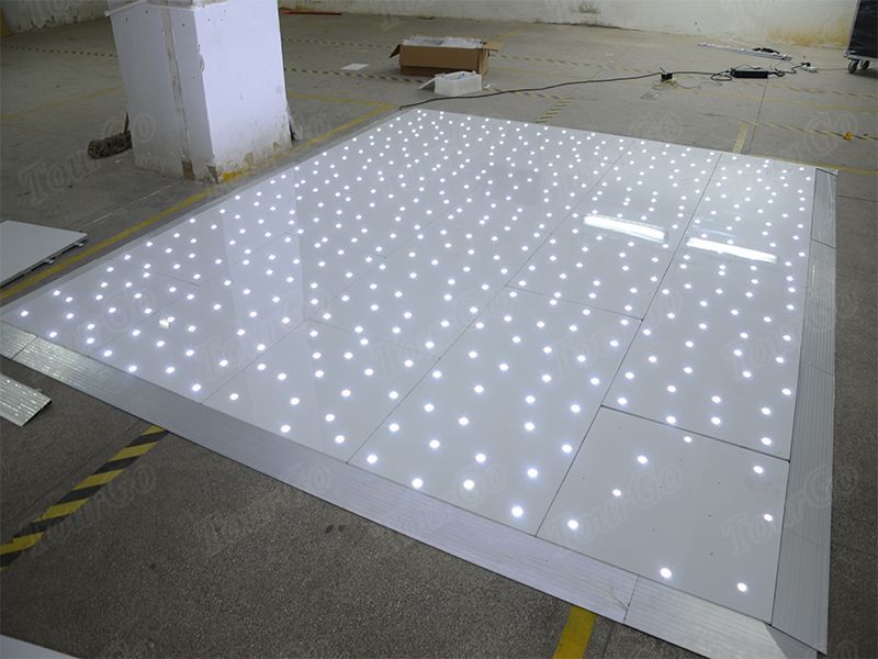 TourGo dj led white dance floor for sale