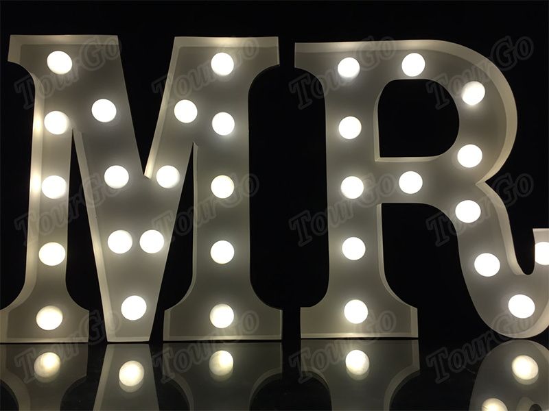 white-light-up-letter
