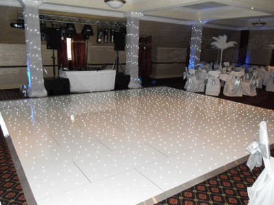 TourGo portable 30ft by 30ft wholesale starlit dance floor panels wedding led dance floor