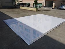 Tourgo Cheap Portable Wood White Dance Floor For Event
