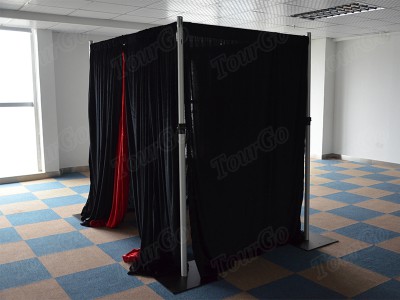 TourGo draping farbic wholesale wedding drapes pipe and drape kits