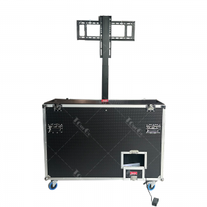 Universal Multimedia Lift LED TV Plasma Road Flight Case for 55″ Flat Screen LCD
