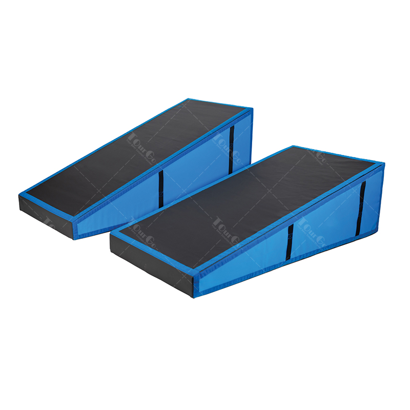 High quality custom foam filler Premium Gym Ninja Warrior Gymnastics Parkour Equipment PARKOUR WEDGES