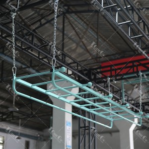 3 in 1 Kids Adult American Ninja Warrior Obstacle Monkey Ladder Bars for Spartan Race