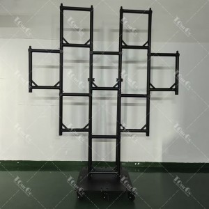 OEM ODM Aluminum Truss U Frame U Top U Connector Stage Moving Lighting Truss Display