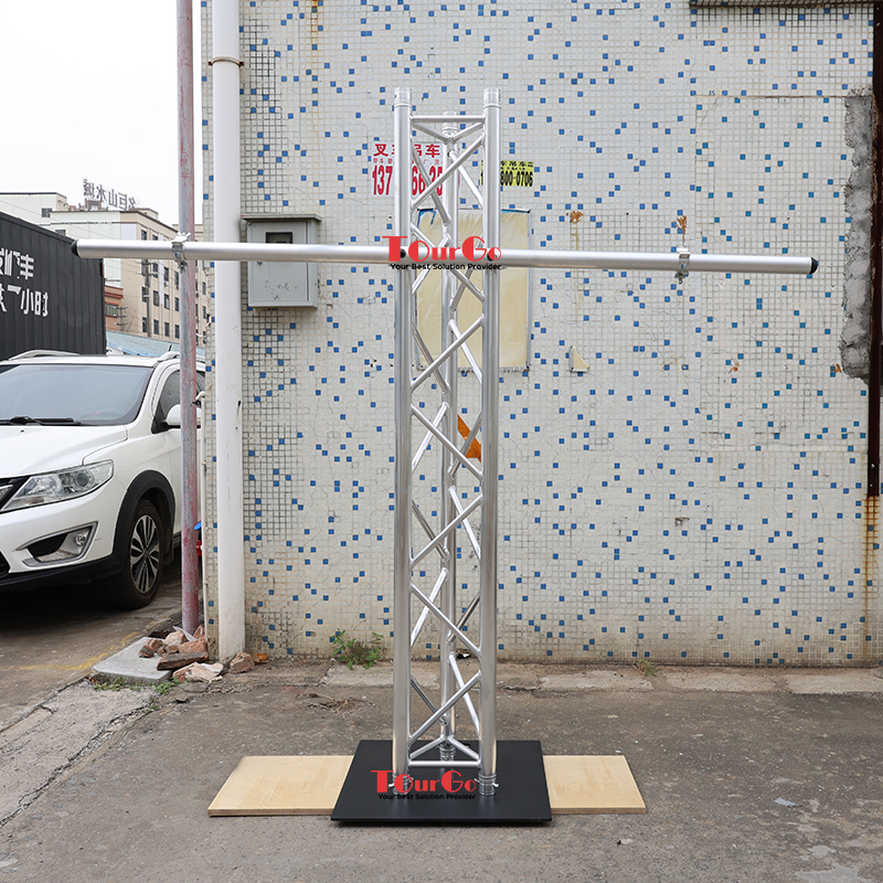 Trade Show Exhibition Display Aluminum LED Screen Truss TV Stand Truss