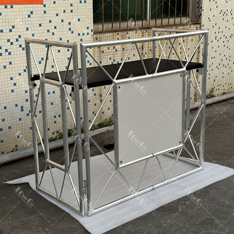Aluminium Portable DJ Table Booth