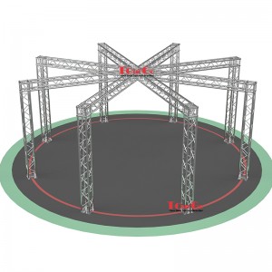 Custom Stage Concert Lighting Event Roof Truss Aluminum Spider Trade Show Display Booth Truss System