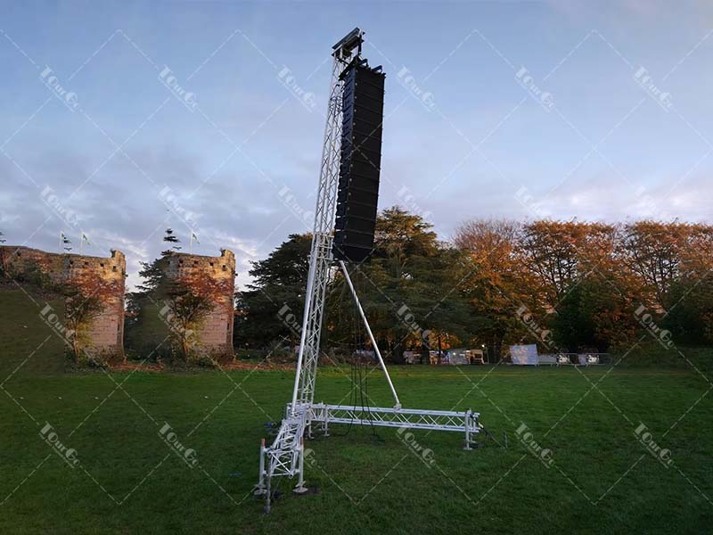 Why Do Event Professionals Prefer TourGo Line Array Speaker Truss for Live Sound Setup?