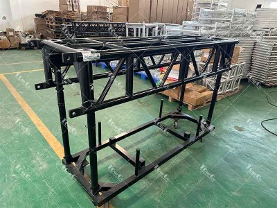 TourGo PRT Pre-Rigged Truss – Built for LED Screen & Moving Head Light Transport in Live Events
