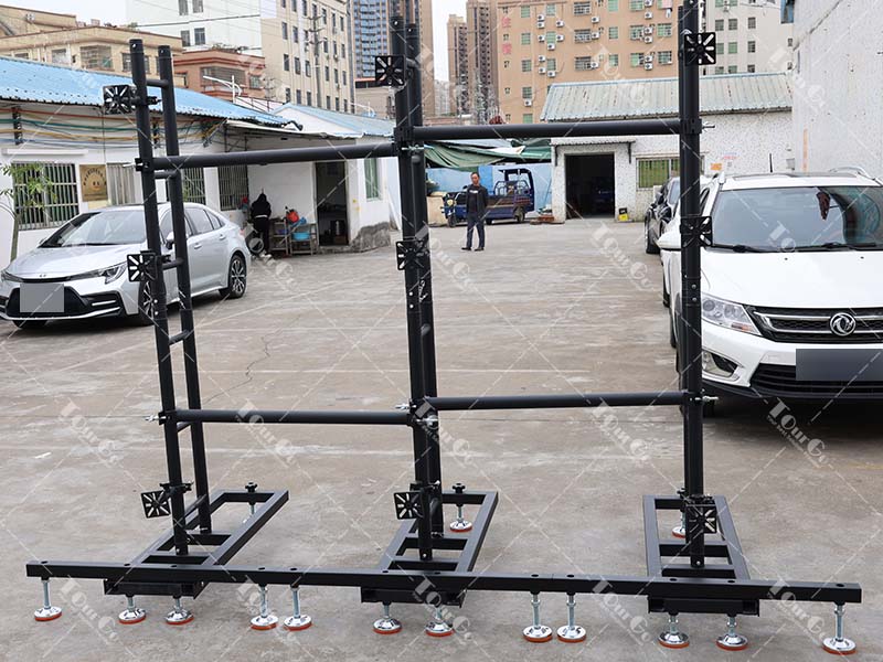 TourGo Ground Stack System LED Display Truss