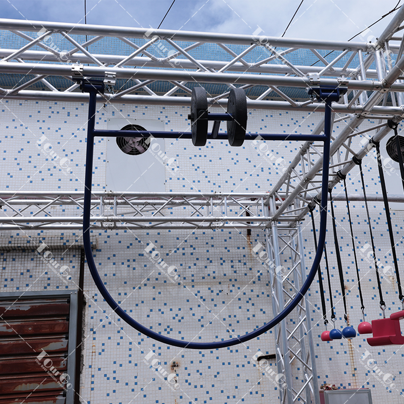 TourGo American Ninja Warrior Obstacle Course: Mastering the Jungle Swings
