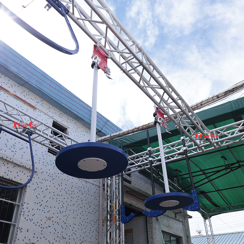 Ninja Warrior Obstacles Flying Disc