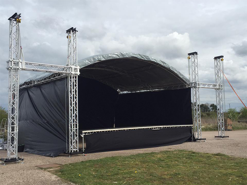 Tourgo Outdoor Aluminum Small Stage Lighting Truss