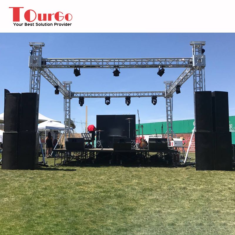 Tourgo Heavy Duty Used Aluminum Stage Truss with TUV Certificate