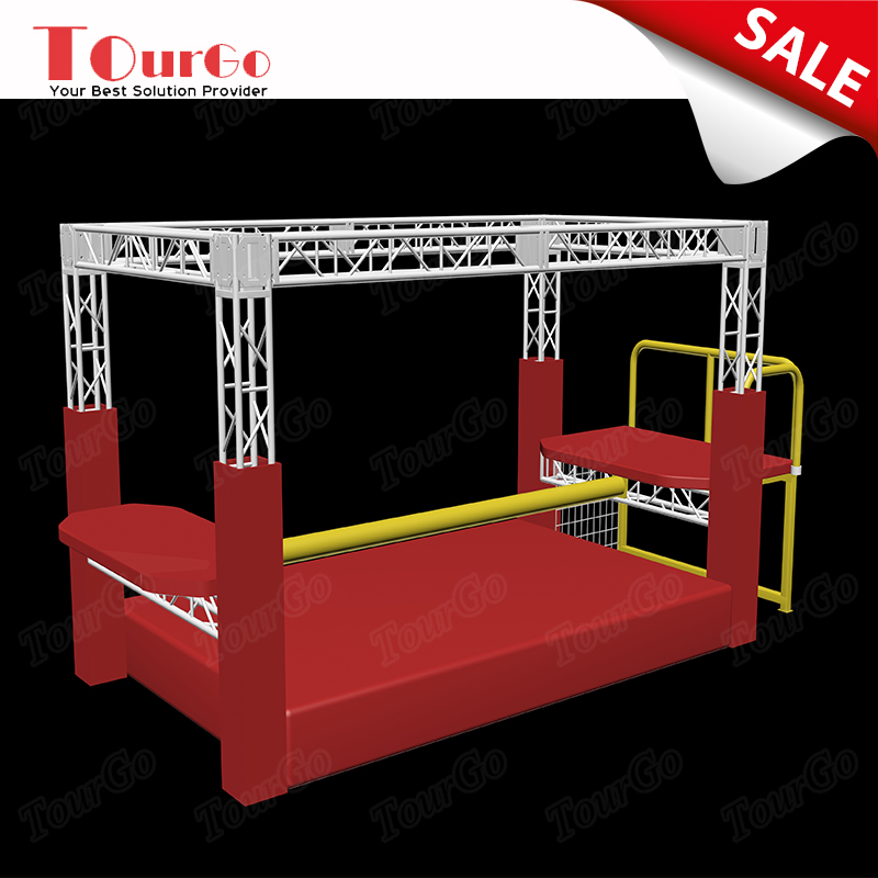 TourGo Adult Challenge Games Outdoor Ninja Course Ninja Warrior Obstacles for sale