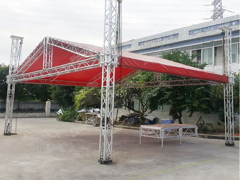 Tourgo Aluminum Stage Truss with Roof System