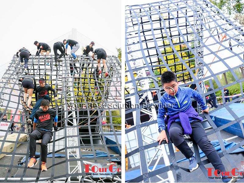 A frame cargo net