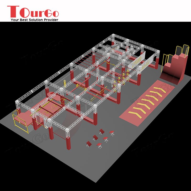 American Ninja Warrior Obstacle Course for Sales – TourGo Manufacturer