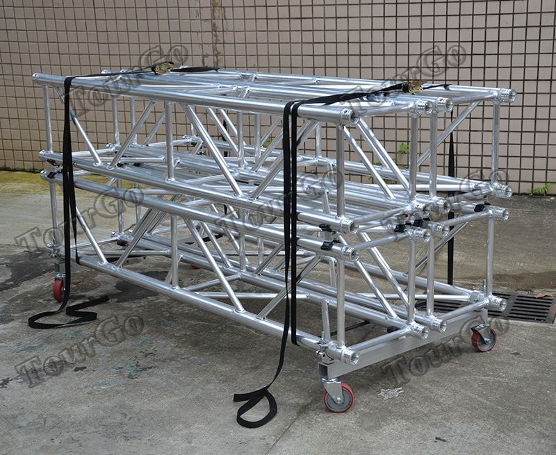 Tourgo Aluminum Truss Dolly Kit for Transporting 400mm Box Truss