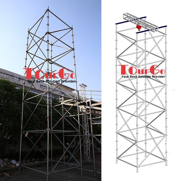 TourGo Speaker Scaffolding Layer Truss System
