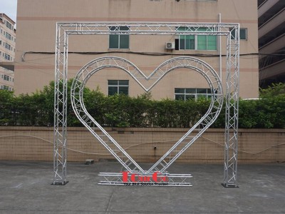 TourGo Aluminum Heart Truss for Wedding Decoration