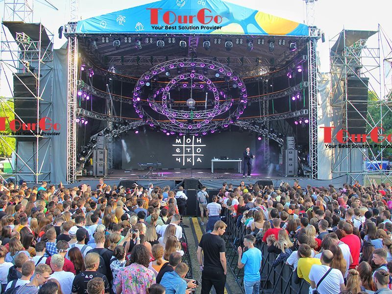 TourGo Outdoor Portable Stage Aluminum Concert Truss for Sale