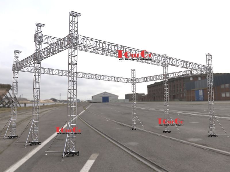 TourGo Aluminum Stage Roof Truss