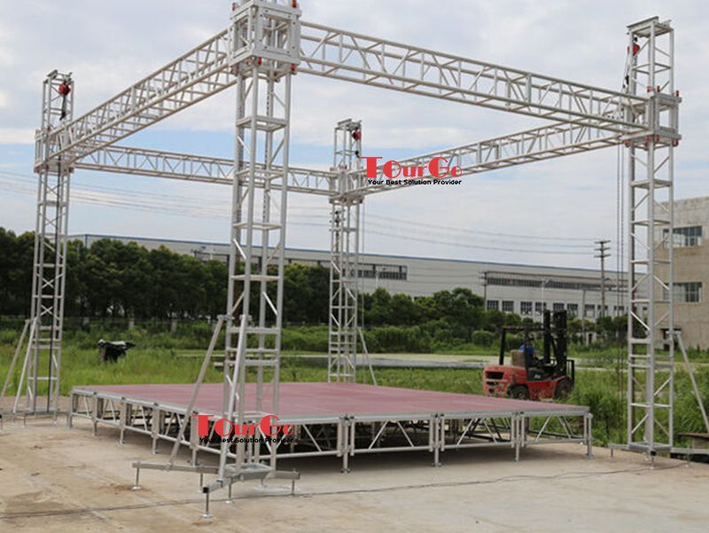 Tourgo Outdoor Portable Aluminum Stage