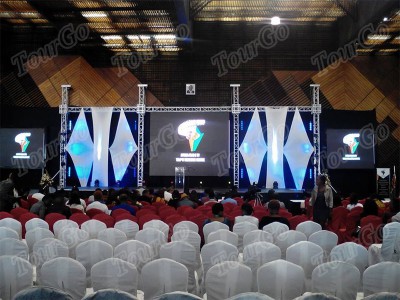 TourGo Aluminum Stage Background Truss for Hanging Led Screen