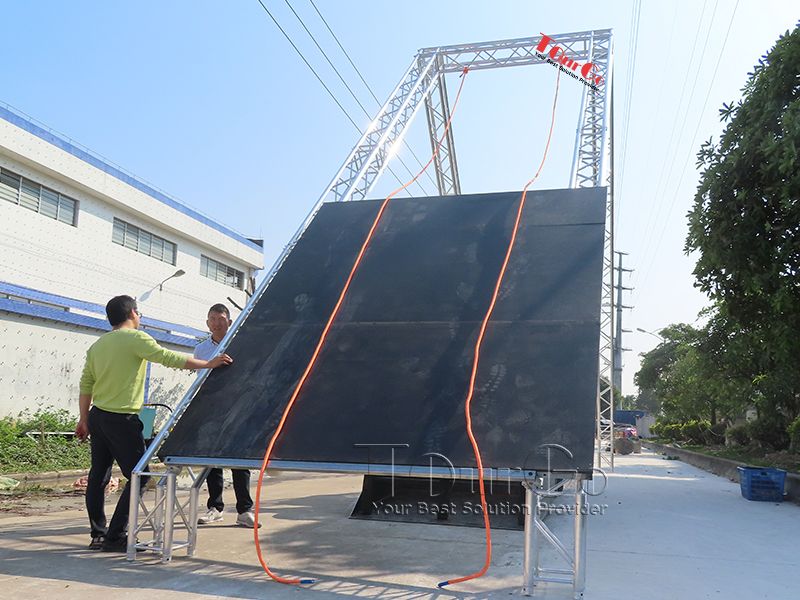 Outdoor Spartan Race Equipment — A Frame Cargo Net 7x4m